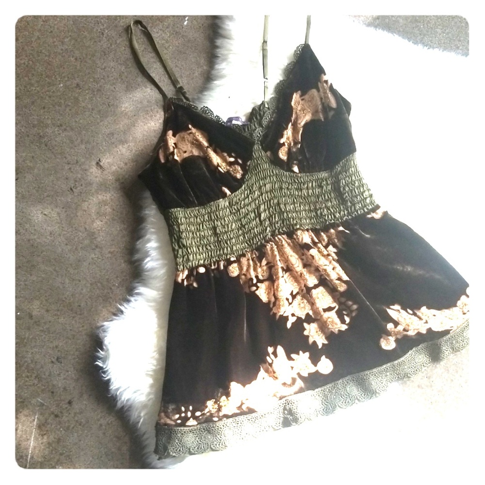 HALE BOB SILK SPAGHETTI STRAP CAMISOLE